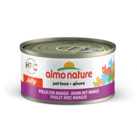 Almo Nature Legend Adult Cat Chicken&Mango консервированный корм с цельными кусочками курицы и манго в бульоне для взрослых кошек - 70 г фото 2