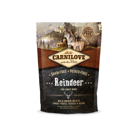 Carnilove «Мясо северного оленя» для взрослых собак всех пород - 1,5 кг фото 2