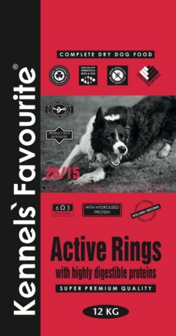 Kennels` Favourite Active Rings корм для взрослых собак со средним уровнем активности - 20 кг фото 1