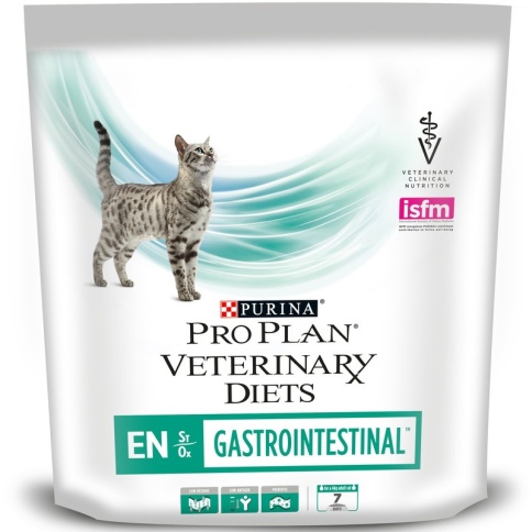 Pro Plan Veterinary Diets EN ST/OX GASTROINTESTINAL для котят и взрослых кошек при расстройствах пищеварения - 400 гр фото 2