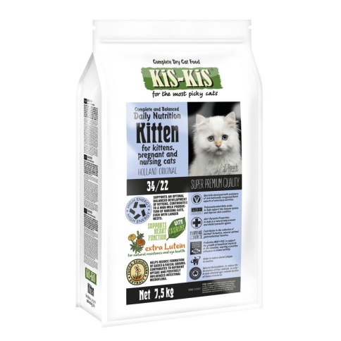 Kis-Kis Kitten сухой корм для котят, беременных и кормящих кошек с птицей - 500 г фото 2