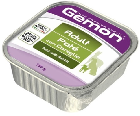 Gemon dog для собак паштет с курицей и кроликом 300 г фото 1