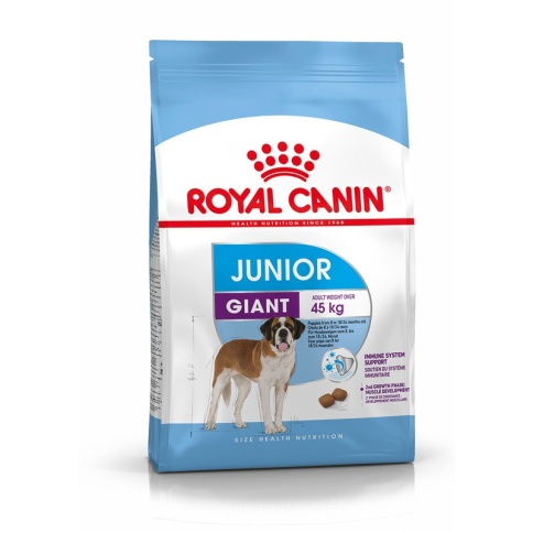 Royal Canin Giant Junior сухой корм для молодых собак гигантских пород с курицей - 15 кг фото 2