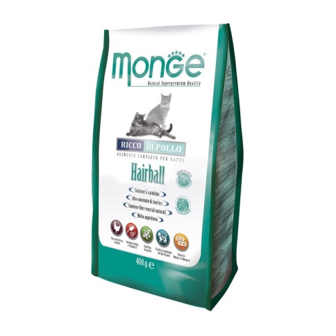 Monge Cat Hairball для выведения шерсти, 1,5 кг фото 2