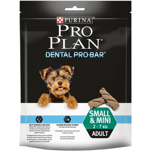 Purina Pro Plan Dental ProBar Small&Mini лакомство для собак мелких и миниатюрных пород для поддержания здоровья полости рта - 150 г фото 2