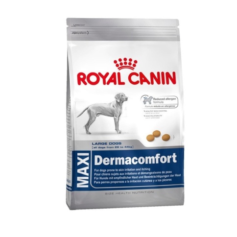 Сухой корм Royal Canin Maxi Dermacomfort для взрослых собак крупных пород, склонных к кожным раздражениям и зуду 10 кг фото 1