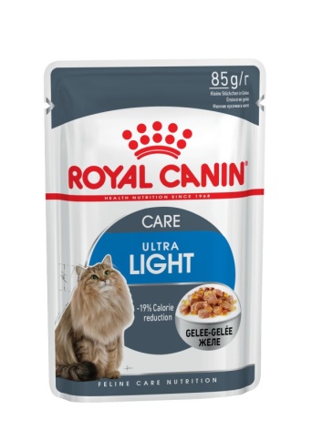 Royal Canin Light Weight Care паучи для взрослых кошек (мелкие кусочки в соусе), 85 г х 12 шт фото 1