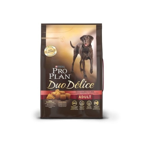 Purina PRO PLAN DUO DELICE для взрослых собак с лососем и рисом - 2,5 кг фото 2