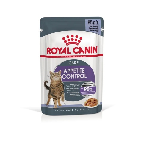 Royal Canin Appetite Control Care паучи в желе для взрослых кошек для контроля выпрашивания корма - 85 г фото 1