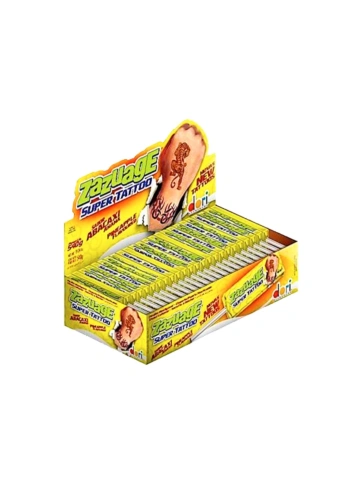 Жевательная конфета на палочке со вкусом ананаса "Zazuage" PINEAPPLE 11,2г фото 1