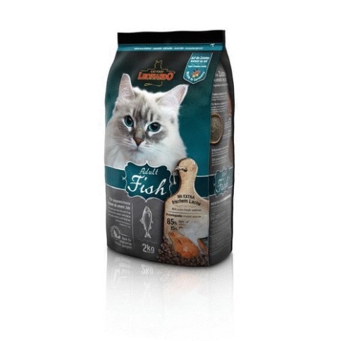 Leonardo Adult Fish корм для взрослых привередливых кошек с океанической рыбой 2 кг фото 1