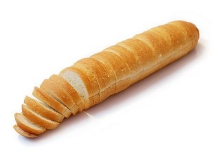 Батон 250г. Бутербродный уп. нарезка фото 1