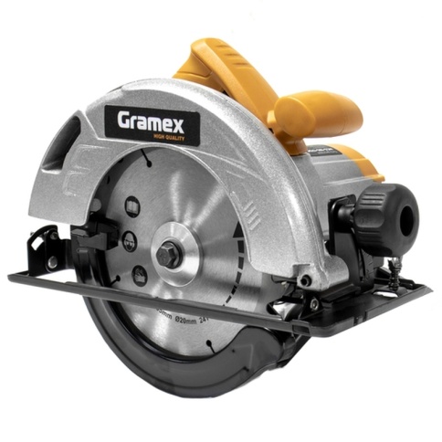 Пила дисковая Gramex HCS-185-1700 (1700Вт, 185/20мм, 4800 об/мин, угол 45) (1/4) фото 1