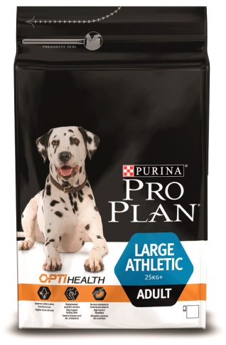 Purina PRO PLAN Large Adult Athletic для взрослых собак крупных пород с атлетическим телосложением с курицей и рисом - 14 кг фото 1