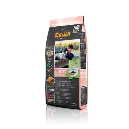 Belcando Finest GF Salmon беззерновой корм для собак с лососем - 1 кг фото 1