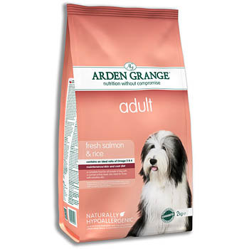 Arden Grange Adult Salmon & Rice Canine для собак содержащихся в городских условиях и ведущих малоактивный образ жизни - 12 кг фото 1