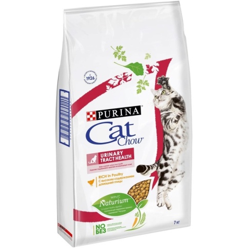 Сухой корм Purina Cat Chow Urinary Tract Health для кошек для профилактики мочекаменной болезни - 7 кг фото 1