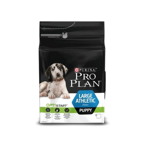Purina PRO PLAN для щенков крупных пород с атлетическим телосложением OPTISTART с курицей и рисом - 3 кг фото 2