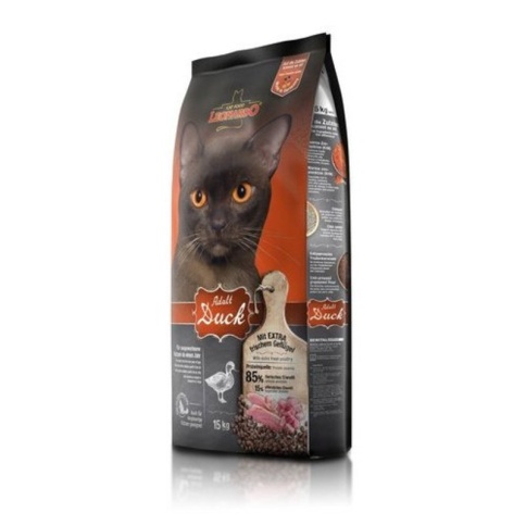 Сухой корм Leonardo Adult Duck для взрослых кошек с уткой и рисом фото 1