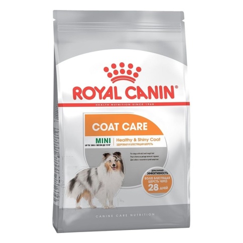 Сухой корм Royal Canin Mini Coat Care для собак мелких пород с тусклой и сухой шерстью - 1 кг фото 2
