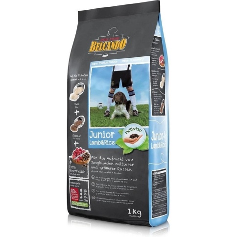 Belcando Junior Lamb & Rice Сухой корм для собак, с ягненком и рисом - 1 кг фото 1