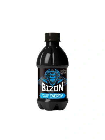Напиток безалкогольный энергетический "БИЗОН ENERGY" 0,375л фото 1