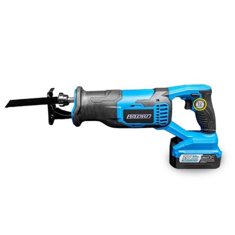 Пила сабельная аккумуляторная ВАРЯГ ПС-201/25 (21В, 2900 ход/мин) картон, без АКБ, без ЗУ (1/10) фото 1