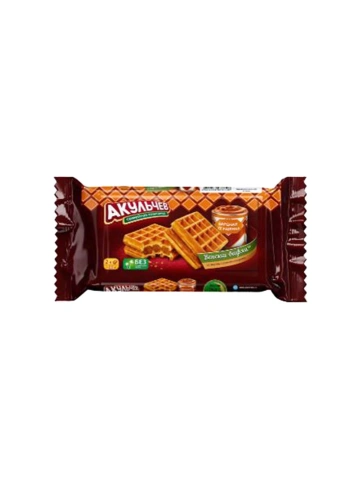 Венские вафли со вкусом вареной сгущенки 100г фото 1