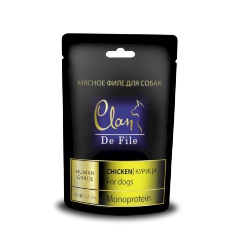 Clan De File лакомство для собак с курицей - 40 г фото 1
