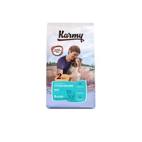 Сухой корм Karmy Mini Hypoallergenic для взрослых собак мелких пород при аллергии с ягненком 2 кг фото 2
