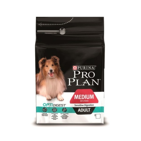 Purina Pro Plan (3 кг) Medium Adult сanine Sensitive Digestion Lamb and rice dry фото 2