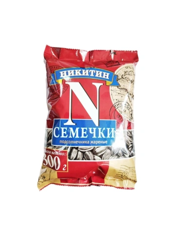 Семечки подсолнечника жареные НИКИТИН, 300г фото 1