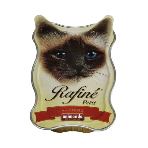 Animonda Консервы Rafine Petit с сердцем для взрослых кошек - 85 г фото 2