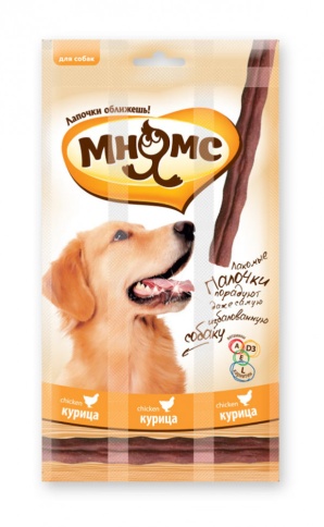 Мнямс лакомые палочки Курица для собак - 45 г фото 1