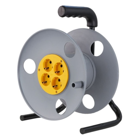 Катушка без провода GLANZEN 4 гн. с зазем. Ф270мм (1/1) фото 1