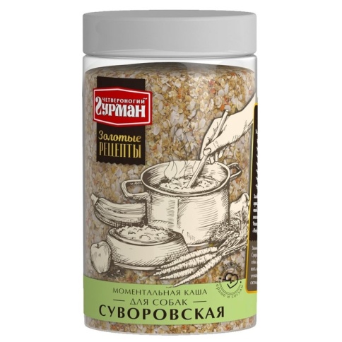 Четвероногий гурман Золотые рецепты Суворовская каша для собак - 300 г фото 1