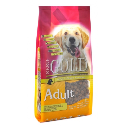 Nero Gold Adult Dog Chicken & Rice 2,5 кг фото 2