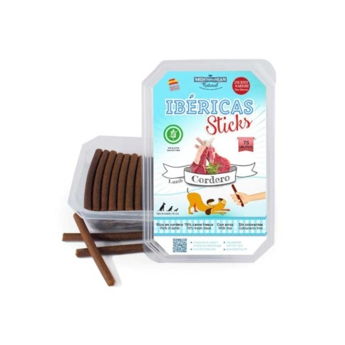 Ibericas Sticks лакомство для собак палочки из ягненка 900 г фото 1