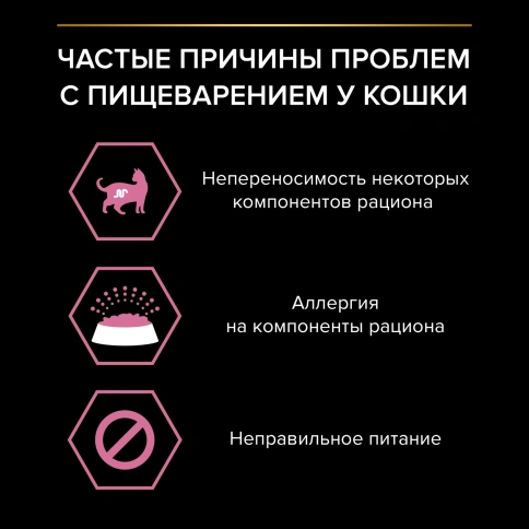 Сухой корм Purina Pro Plan DelicateOpti-Digest Lamb для кошек с чувствительным пищеварением, с ягненком, 400 г фото 3