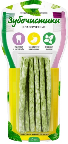 Деревенские лакомства Зубочистки палочки жевательные 100 г фото 1