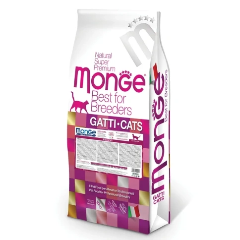 Сухой корм Monge Natural Indoor с курицей для взрослых кошек, живущих дома, 10 кг фото 1