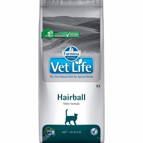 Farmina Vet Life Natural Diet Cat Hairball - 2 кг фото 2