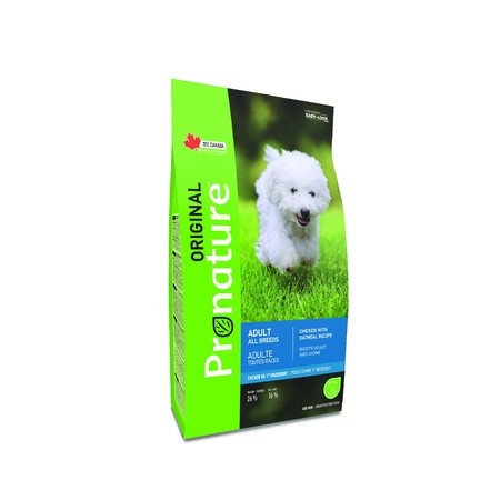 Pronature Original сухой корм для взрослых собак с курицей и овсом - 11,3 кг фото 1