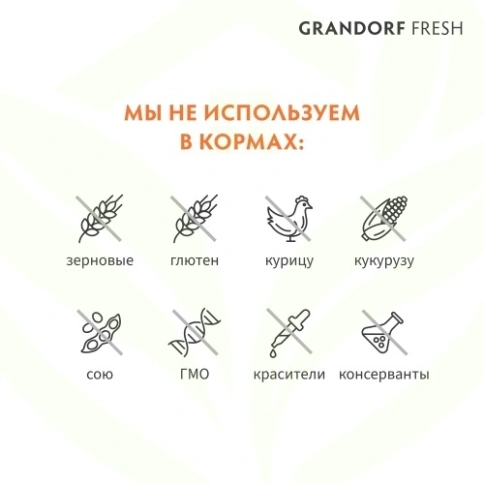 Сухой корм Grandorf Fresh индейка с бататом беззерновой для взрослых собак средних и крупных пород, 3 кг фото 14