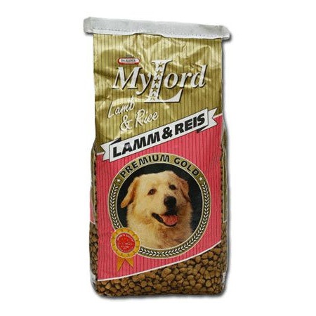 Dr. Alders My Lord Premium Gold Lamb&Rise для взрослых собак с чувствительным пищеварением и склонным к аллергии с ягнёнком и рисом фото 1