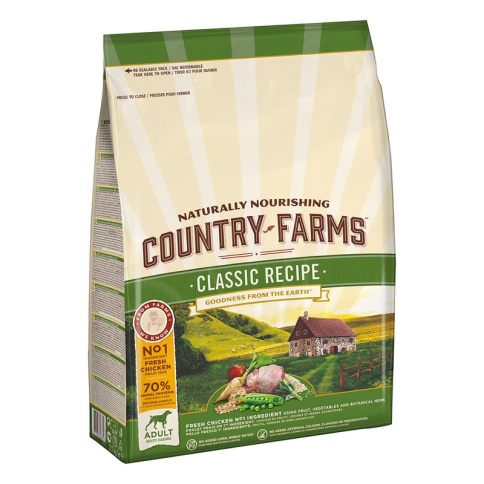 Сухой корм Country Farms для взрослых собак с курицей 2.5 кг фото 2