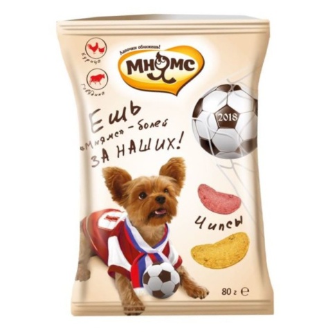 Мнямс лакомство Чипсы для собак - 80 г фото 2