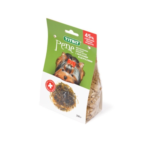 Titbit печенье PENE с морскими водорослями фото 2
