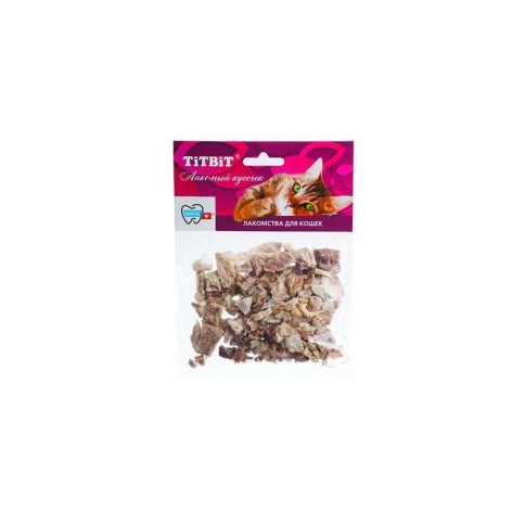TiTBiT легкое говяжье для кошек в мягкой упаковке фото 2