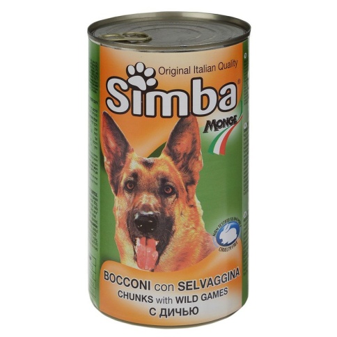 Simba Dog консервы для собак кусочки дичь 415 г фото 2